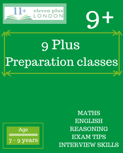 9+ Preparation Classes (FACE TO FACE/ ONLINE)