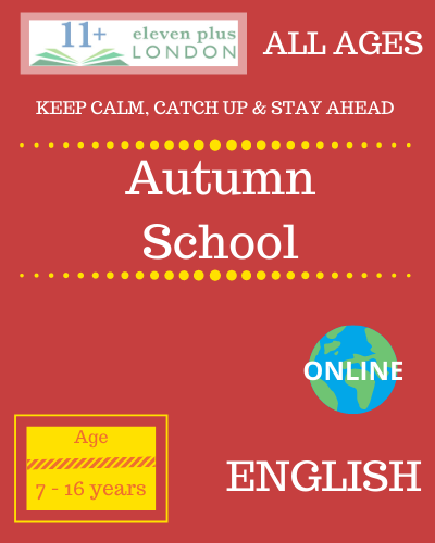Autumn School English