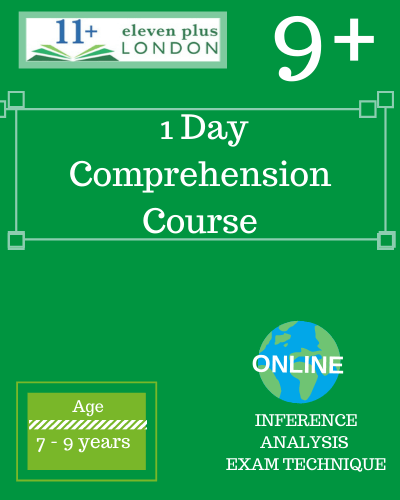 9+ Comprehension course