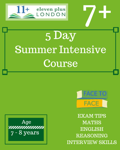 Summer intensive course 7+