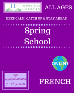 Spring School French