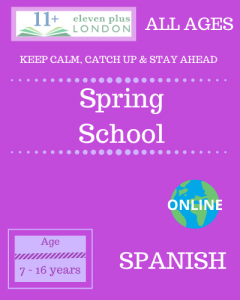 Spring School Spanish