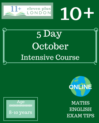 5 Day October Intensive Course