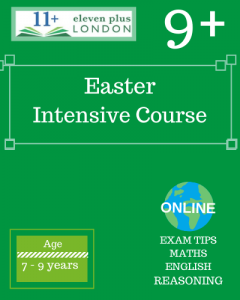 9+ Easter Course (ONLINE)