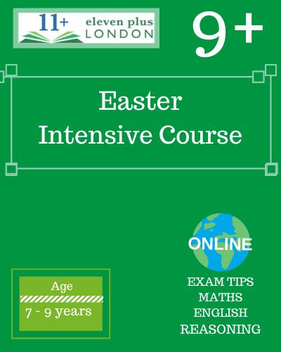 9+ Easter Intensive course