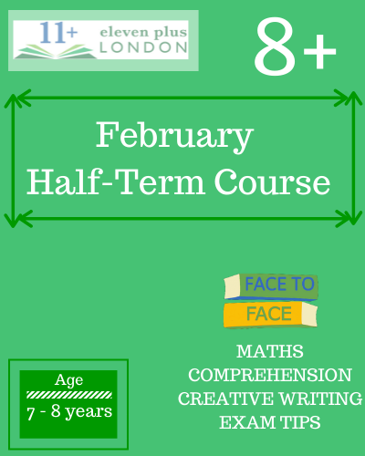 8+ February half-term course