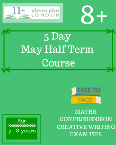 5 Day 8+ May Half-Term Course (FACE TO FACE)