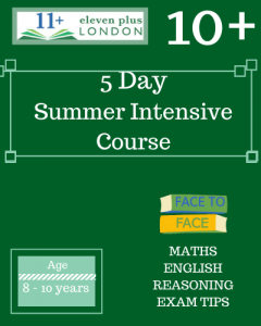 5 Day 10 Plus Summer Intensive Course (FACE TO FACE)
