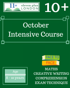 5 Day Intensive 10+ October Course (FACE TO FACE)