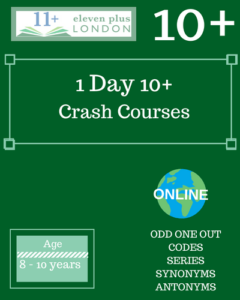 1 Day 10+ Crash Courses (FACE TO FACE)